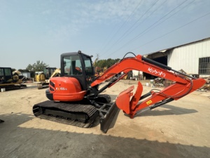 รถขุดขนาดเล็ก Kubota KX155-5 มือสอง 5 ตัน เหมาะสำหรับงานสวนและงานก่อสร้างในพื้นที่แคบ - Product Image 5