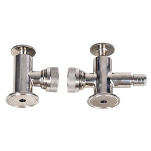 टैंक उपकरणों के लिए सैनिटरी स्टेनलेस स्टील S316L त्रिकोणीय क्लैंप ग्लास ट्यूब तरल स्तर गेज - Product Image 1