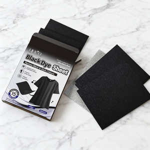 Fogli Coloranti Neri Personalizzati per Indumenti, Tintura Scurente per Tessuti, 15 Fogli per Ripristinare il Colore Nero Scuro, Fogli per Bucato - Product Image 2