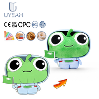Uyeah OEM/ODM EN71/CPC/GRS Peluche grenouille personnalisée en tissu doux, jouet en peluche, pendentif, cadeau pour enfant, poupée grenouille robot en peluche personnalisée