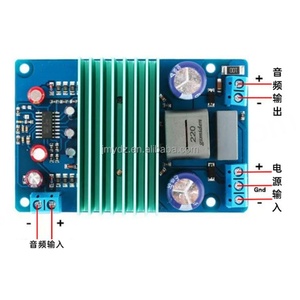 โมดูลเครื่องขยายเสียงดิจิตอล Gold-A105 IRS2092S ช่องเดียว 250W กำลังขับสูง คลาส D เสียงคุณภาพสูง HIFI - Product Image 4