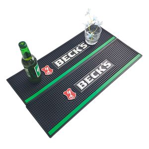Custom Printed Rubber Bar Runner <b>Silicone</b> Spill Mat Beer Drip Tray Non Slip Pub Mat Rail Mat Service Mat for Bars - Product Image 3