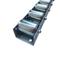 Rail d'écoulement de voie de rouleau avec les roues d'acier inoxydable pour le transport de palette