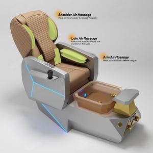 Sillón de Pedicura de Lujo JingYi Beauty Salon, Silla de <span class=keywords><strong>Spa</strong></span> para Pies <span class=keywords><strong>con</strong></span> Masaje, Calentamiento y Sistema de Vapor Terapéutico - Product Image 5