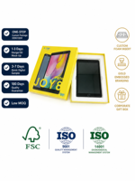 Boîte rigide personnalisée de haute qualité avec couvercle et base pour produits électroniques, emballage de tablette PC, boîtes cadeaux en carton avec logo
