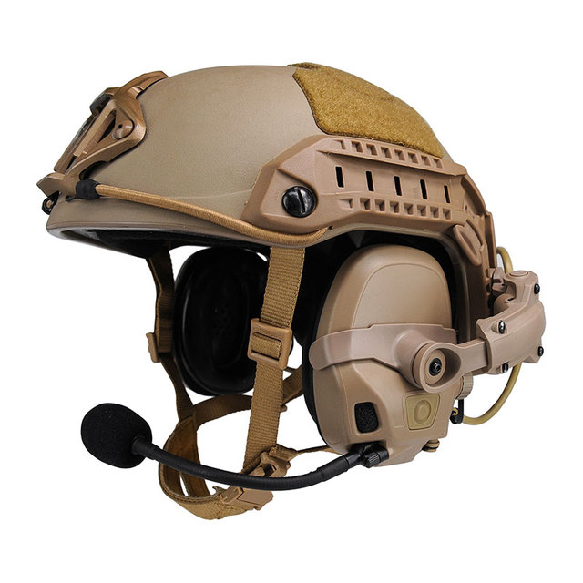 Anti-Noise Tactical Earmuffs Outdoor Shooting Headphones Tactical Communication Headset for Tactical Helmet