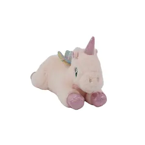 Bambino economico di alta qualità come grande peluche a forma di animale peluche adorabile unicorno farcito e peluche