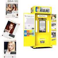 Journal coréen Photobooth photomaton presse Style libre-service pour Selfie amusant journaux compatibles fête tente kiosque