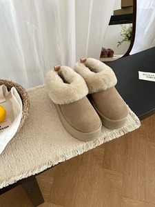 Nouvelles Bottes Personnalisées 2026 pour Hommes, Style Ugg Australien, en Fourrure de Mouton et Cuir Véritable, Chaussons Tasman, Bottes de Neige UG pour Femmes - Product Image 3
