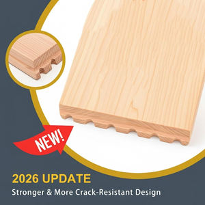 Raspador de Parrilla de Madera de Haya, Limpiador de Planchas, Herramienta de Madera Natural Segura y Gratuita para Parrillas Traeger y Otras - Product Image 2