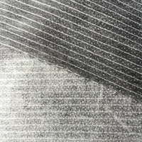 Interlining thermique en polyester Microdot Non tissé Interlining thermocollant pour tissu
