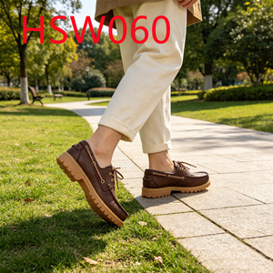 <span class=keywords><strong>WYX</strong></span>, chaussures à pois en cuir de vache naturel multi-couleurs disponibles anti-dérapant semelle extérieure en caoutchouc résistant à l'abrasion chaussures causales HSW060 - Product Image 4