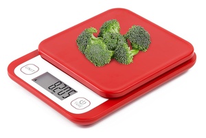 Balance de cuisine électronique numérique en acier inoxydable STELLAR en gros avec piles AAA pour un pesage alimentaire précis - Product Image 4
