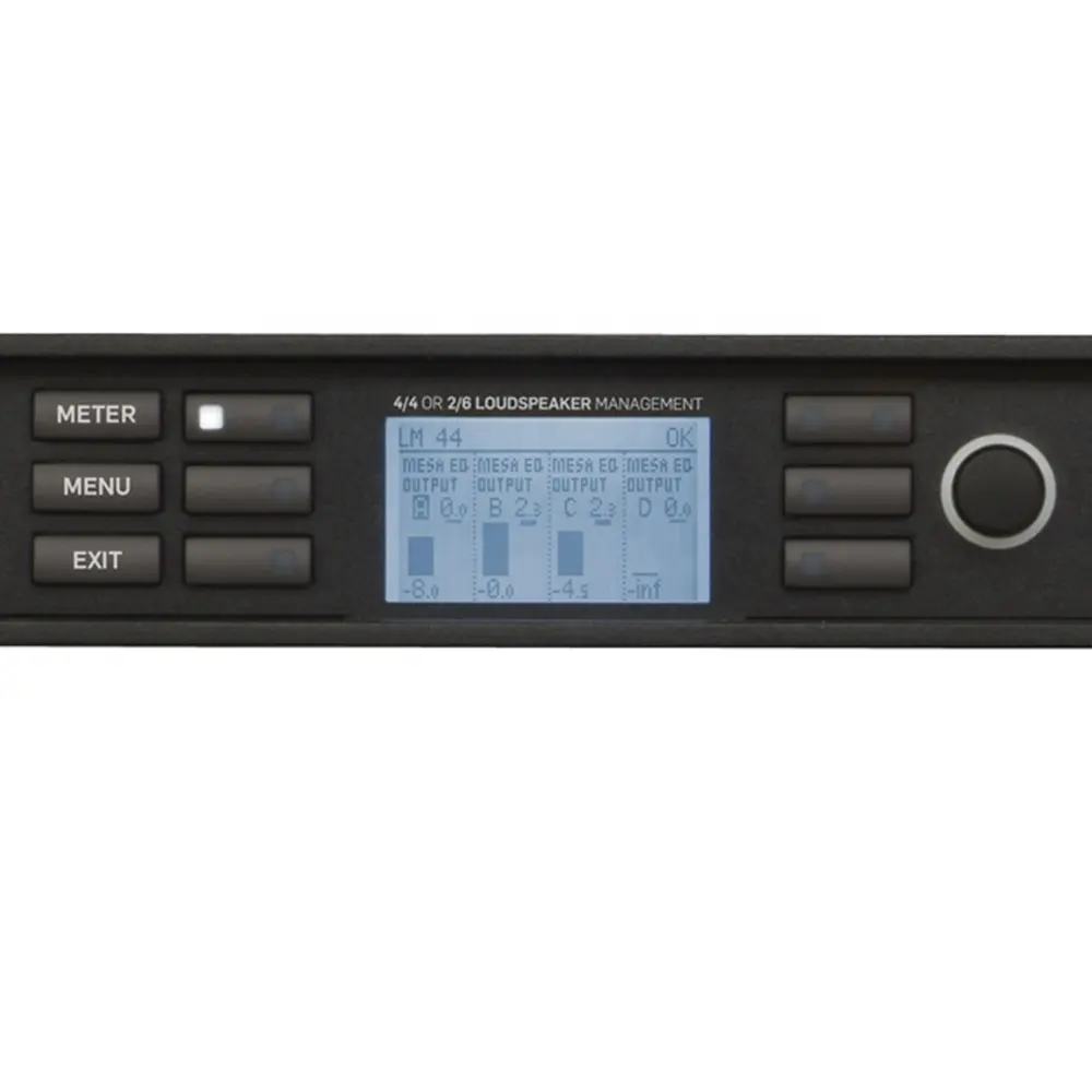 Lake LM44 Digital Processor 4-in 4-out Music Studio Equipment Audio Loudspeaker Management System