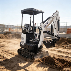 Mini Excavadora Hidráulica de 1.8 Toneladas, Excavadora Compacta de Orugas para Trabajos Agrícolas - Product Image 6