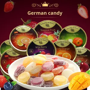 ลูกอมเยอรมันนำเข้า ไจ่หยุน รสผลไม้รวมและมิ้นต์ 200 กรัม บรรจุกล่องดีบุก ของขวัญงานแต่งงาน - Product Image 4