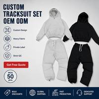 Conjunto Deportivo Personalizado para Hombre, Sudadera con Capucha y Pantalones Holgados de Forro Polar Grueso y Transpirable de Alta Calidad OEM, Ropa Deportiva Urbana para Gimnasio