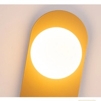 Lámparas de pared LED creativas para interiores de cabecera con bombilla G9 para dormitorio, sala de estar, aplique de pared con bola de cristal para fondo