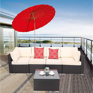 Soggiorno mobili da <span class=keywords><strong>esterno</strong></span> divano lusso personalizza Set telaio Rattan divani da giardino per esterni mobili da <span class=keywords><strong>esterno</strong></span> in rattan di <span class=keywords><strong>plastica</strong></span> - Product Image 4