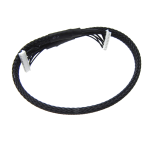 سلك إشارة عالي الجودة متعدد الألوان JST SHR-12V-S-B بـ 12 دبوس وخطوة 1.0 مم عالي المرونة للكمبيوتر والطائرات بدون طيار - Product Image 5