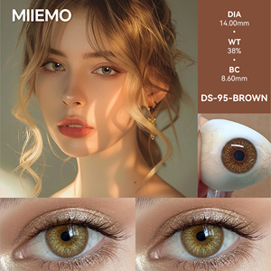 MIIEMO nouvelle mode 14.2 Mm <span class=keywords><strong>lentilles</strong></span> De Contact souples marron violet <span class=keywords><strong>lentilles</strong></span> pour les <span class=keywords><strong>yeux</strong></span> Lentes De Contacto pour la fête - Product Image 3