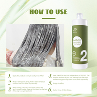 AP Brazilian Botox Treatment Sain Sans Formaldéhyde Nourrissant Huile d'Argan pour Cheveux Abîmés Botox Crème Lissante