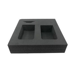 Mật độ cao chết cắt <span class=keywords><strong>Eva</strong></span> chèn miếng bọt biển chai sang trọng hộp công cụ thiết kế bao bì tùy chỉnh nhà máy chế biến cho đồ trang sức quà tặng bọt - Product Image 2