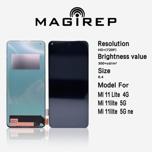 ชุดประกอบจอ TFT ของใหม่ล่าสุดสำหรับ Mi 11 <span class=keywords><strong>Lite</strong></span> 4G/<span class=keywords><strong>5G</strong></span> (<span class=keywords><strong>Mi11</strong></span> <span class=keywords><strong>Lite</strong></span> <span class=keywords><strong>5G</strong></span>) รับประกัน1ปี6.4 "แผงจอสัมผัสแบบสว่าง300-350cd - Product Image 2