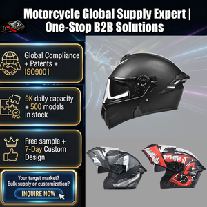 Cascos de Motocicleta Integrales Ligeros con Certificación DOT para Adultos, Equipo para Motocross y Bicicleta de Montaña, Cascos Deportivos de Protección - Product Image 1