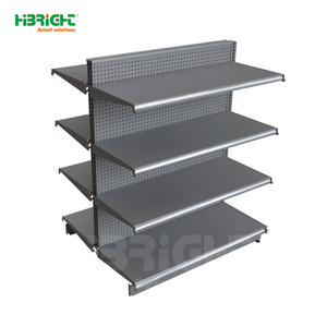 Estantería Metálica Resistente Tipo Góndola para Supermercado, Exhibidor de 5 Niveles para Tiendas de Abarrotes - Product Image 2