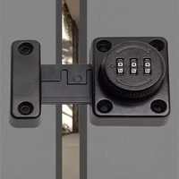 Serrure à code mécanique à 3 chiffres - Serrure de meuble durable en alliage de zinc pour bureau et chambre à coucher - Quincaillerie de meubles