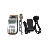Terminal de paiement Verifone VX520 POS portable avec clavier PIN et pièces de rechange pour les magasins de détail et les restaurants