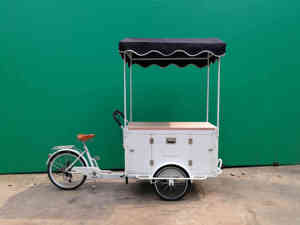 Carrito de Café Comercial de Marca Reconocida, Bicicleta para Venta de Comida, Carrito de Café Portátil - Product Image 4