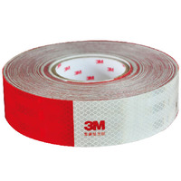 Bande réfléchissante 3M 983D pour camion/Bande réfléchissante 3M étanche pour voiture, alternative rouge et blanche, 50mmX45.72M VHB TAPE dual lock