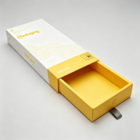 Boîte d'emballage personnalisée pour souris d'ordinateur, emballages électroniques, boîte en carton, boîte à tiroir, boîte d'emballage pour souris laser