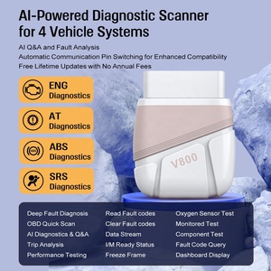 เครื่องอ่านโค้ด OBD2 อัตโนมัติ พร้อมระบบวินิจฉัย AI และตอบคำถามอัจฉริยะ รุ่นใหม่ล่าสุด สำหรับ<span class=keywords><strong>การ</strong></span>วิเคราะห์รถยนต์แบบครบวงจร พร้อมระบบวิเคราะห์ ABS และเครื่องยนต์ - Product Image 1