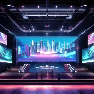 Wireless Connection Rental P2.604 Led Screen Concert Stage Background Video Wall Indoor Led Large Screen Display