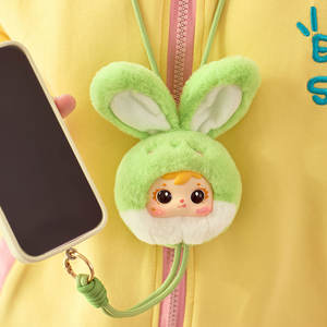 Linda superventas producto de moda: tres pelos pequeños-venta al por mayor de decoraciones de caja ciega de felpa para correas de teléfono de paraíso de mascotas - Product Image 6