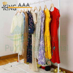 Zaozhuang Kingaaa malla Maxi vestido contenedor China precio barato Bull <span class=keywords><strong>marca</strong></span> niñas vestido Maxi vestidos mezcla pacas <span class=keywords><strong>ropa</strong></span> usada - Product Image 3