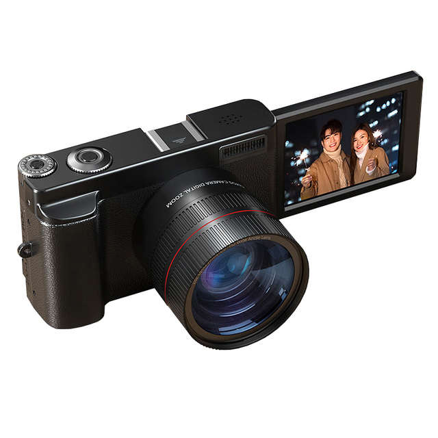 Professional 16X Zoom Auto Focus 48MP Compact 4K 2.7K HD Video Digital Cameras Vlogger Camera With Flip Screen