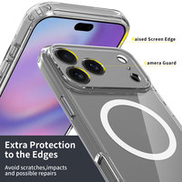Étui de téléphone OEM/ODM avec protection d'écran et de caméra surélevée et protection supplémentaire des bords pour iPhone 18/18 Pro/18 Pro Max