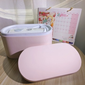 Boîte de maquillage de voyage portable personnalisée Boîte de courtoisie pour dames Boîte cosmétique en cuir pour dispositif d'épilation - Product Image 6