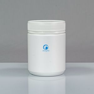 400ml HDPE boca ancha 70mm cuello cilindro proteína en polvo tarro embalaje tapa a prueba de manipulaciones botella de plástico proveedor de pruebas de manipulación - Product Image 5