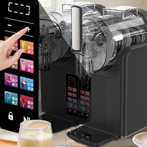 Commercial Double <b>Machine</b> for <b>Home</b> Cafe Frozen Drink Maker Smoothies <b>Ice</b> Slushies AS-Icecream084 Powerful & Quiet Compressor - Product Image 3