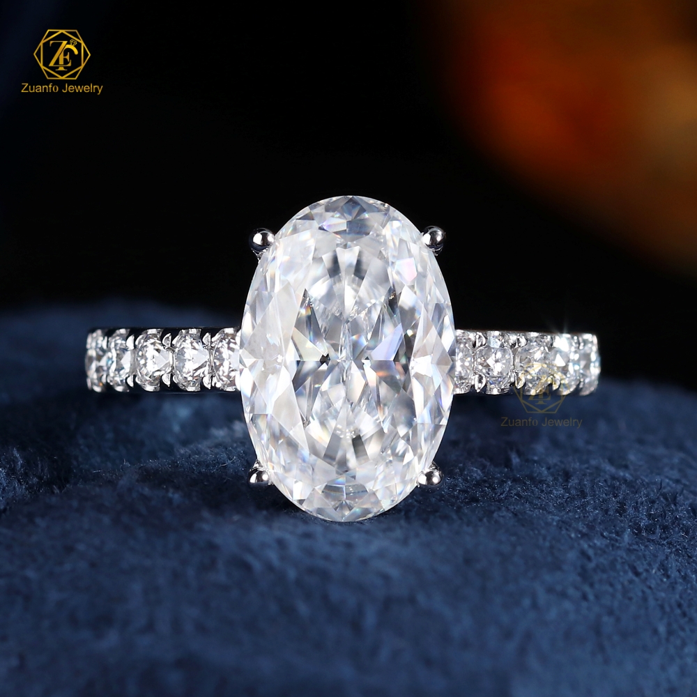 Carat White Gold Diamond Rings Elegant Durable