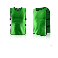 Maillot de football coloré personnalisé, gilet d'entraînement de football pas cher, gilet d'équipe, dossards d'entraînement de football