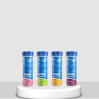 Comprimés effervescents d'électrolyte de sport certifiés halal OEM/ODM avec des vitamines pour le soutien énergétique et l'hydratation