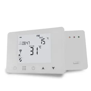 Беспроводной термостат Wi-Fi умный температурный контроллер комнатный термостат для газового котла работает с Alexa Google Home