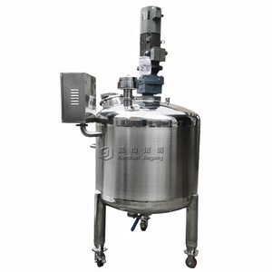Machine de fabrication de liquide vaisselle et de shampoing cosmétique avec mélangeur à vitesse variable et chauffage - Product Image 2