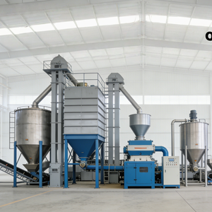 HENGQI Nouvelle Broyeuse Commerciale Automatique de Granulés Alimentaires pour Animaux, Capacité 7,5 Tonnes/Heure, Machine Électrique en Fer Haute Efficacité, Faible Coût - Product Image 4